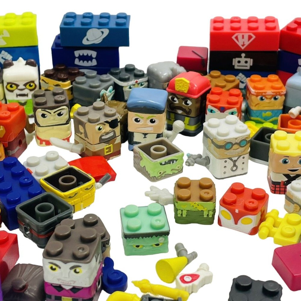 LEGO Sick Bricks Spin Master Large Lot With Some Accessories Toy Collection
